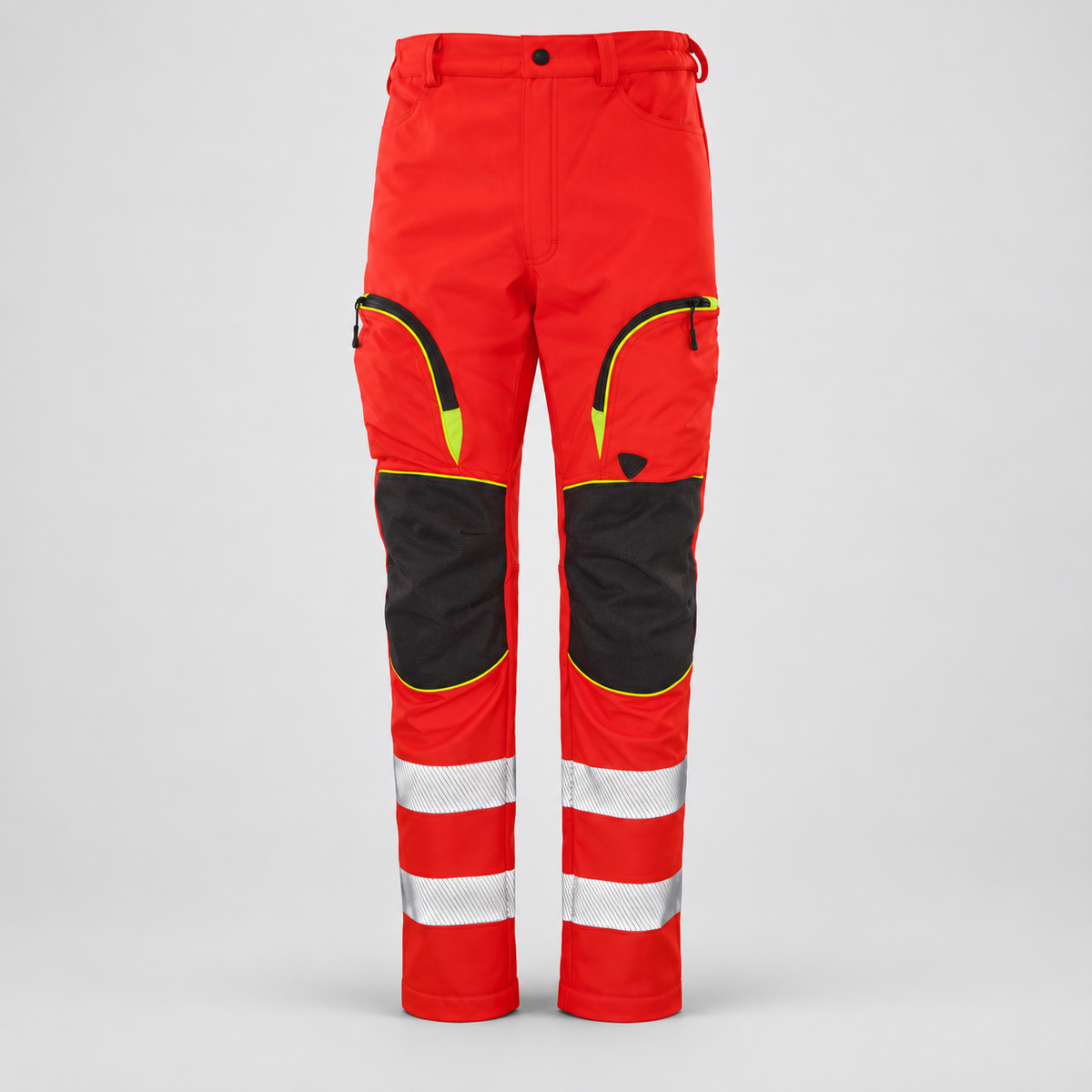 Pantalone art. CENTAURO con protezioni 17092-4:18 liv.A Rosso Fluo