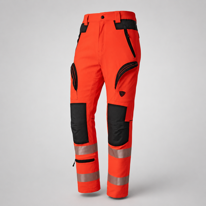 Pantalone PANTEC EVO - EN 20471 Rosso Fluo