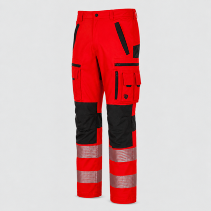 Pantalone THETA Rosso Fluo