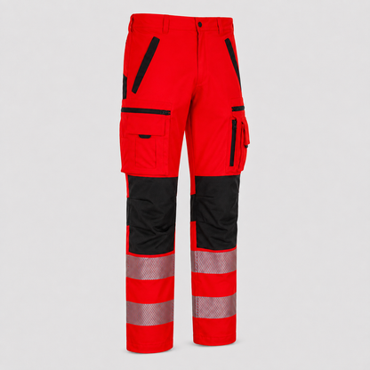 Pantalone THETA Rosso Fluo