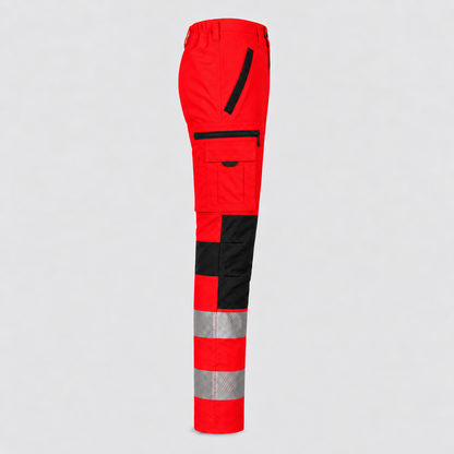 Pantalone THETA Rosso Fluo