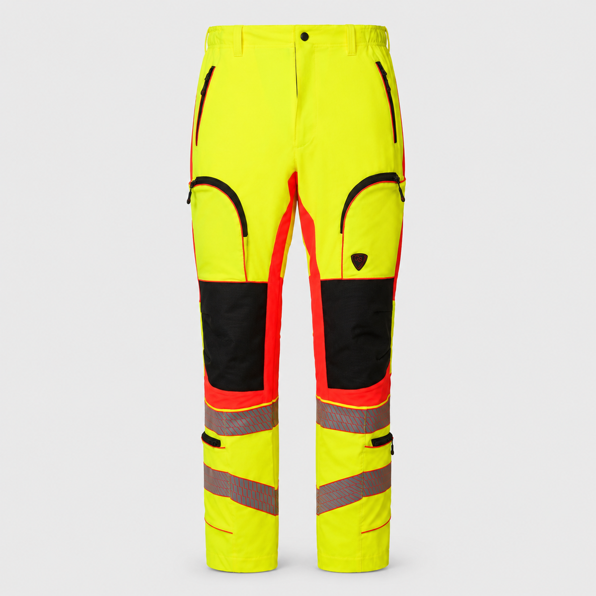 Pantalone ICARO Giallo Fluo/Rosso Fluo