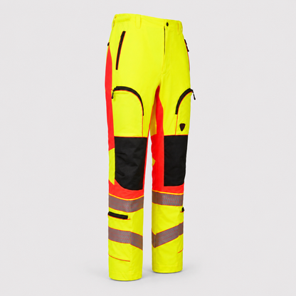 Pantalone ICARO Giallo Fluo/Rosso Fluo
