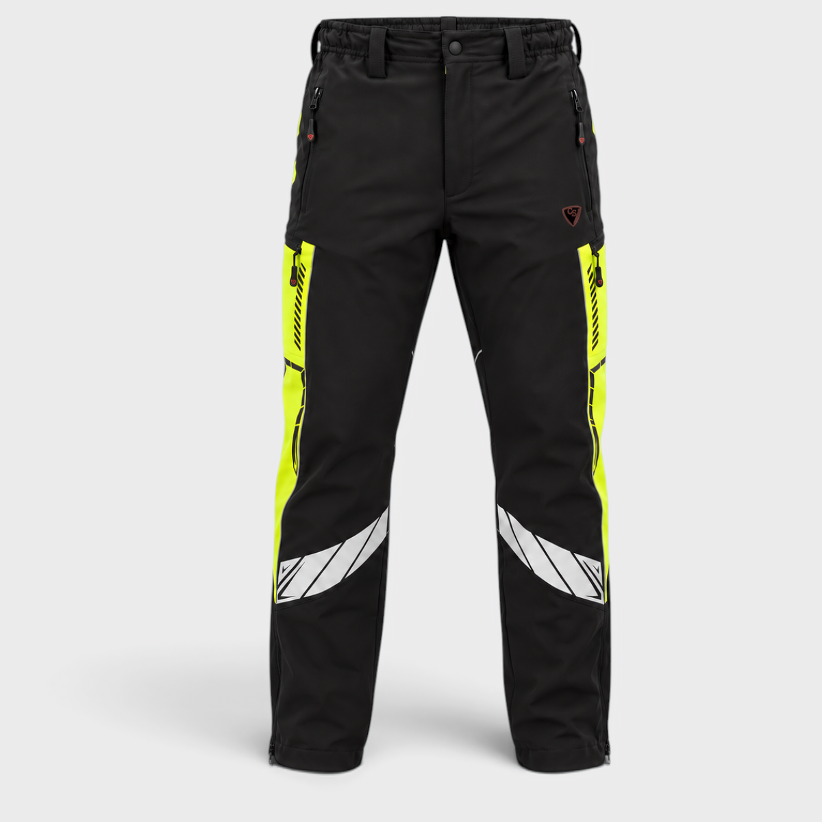 Pantalone Tattico Operativo TITAN Nero/Giallo Fluo