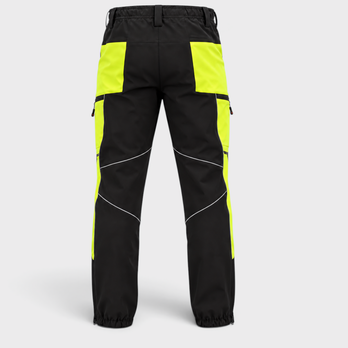 Pantalone Tattico Operativo TITAN Nero/Giallo Fluo