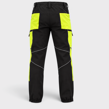 Pantalone Tattico Operativo TITAN Nero/Giallo Fluo