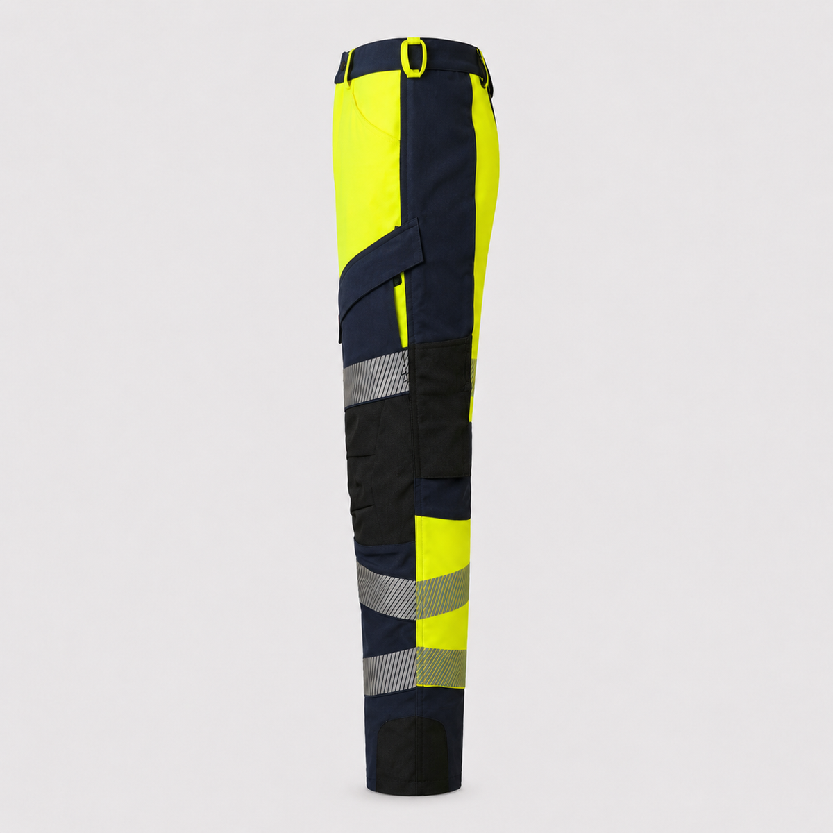 Pantalone art. NARCISO Giallo Fluo/Blu Navy