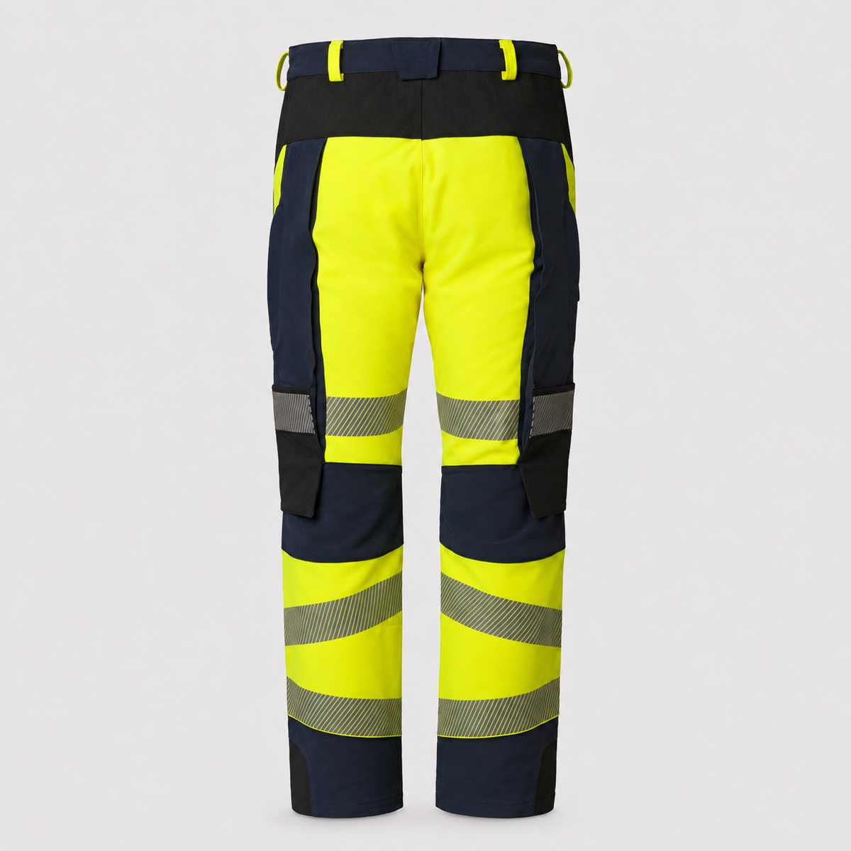 Pantalone art. NARCISO Giallo Fluo/Blu Navy