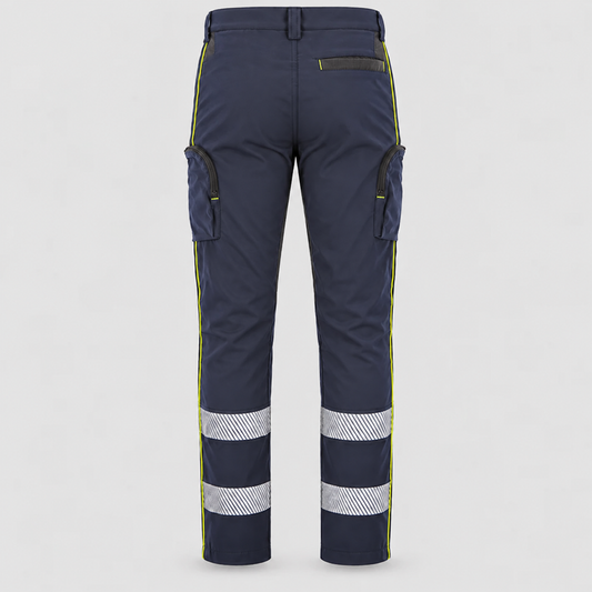 Pantalone PANTEC POWER PCB - con bande Blu Navy