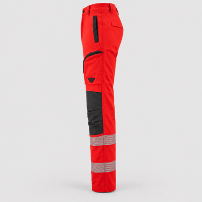 Pantalone PANTEC POWER RED GHV - EN20471 Rosso Fluo