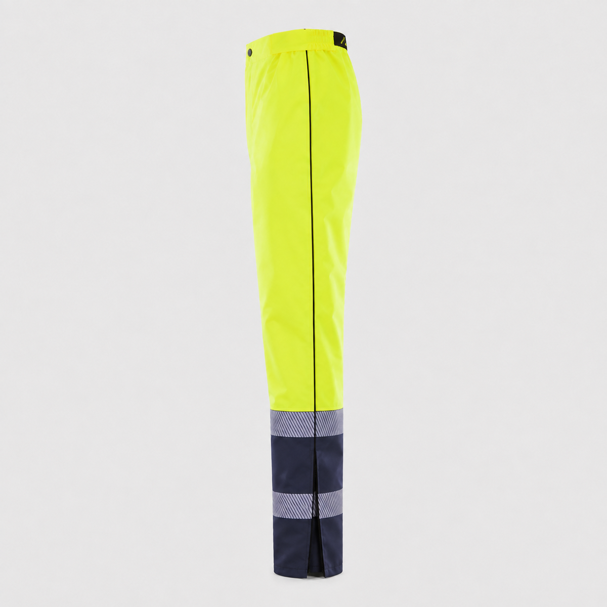 Pantapioggia/Sovrapantalone PC - impermeabile Blu Navy/Giallo Fluo