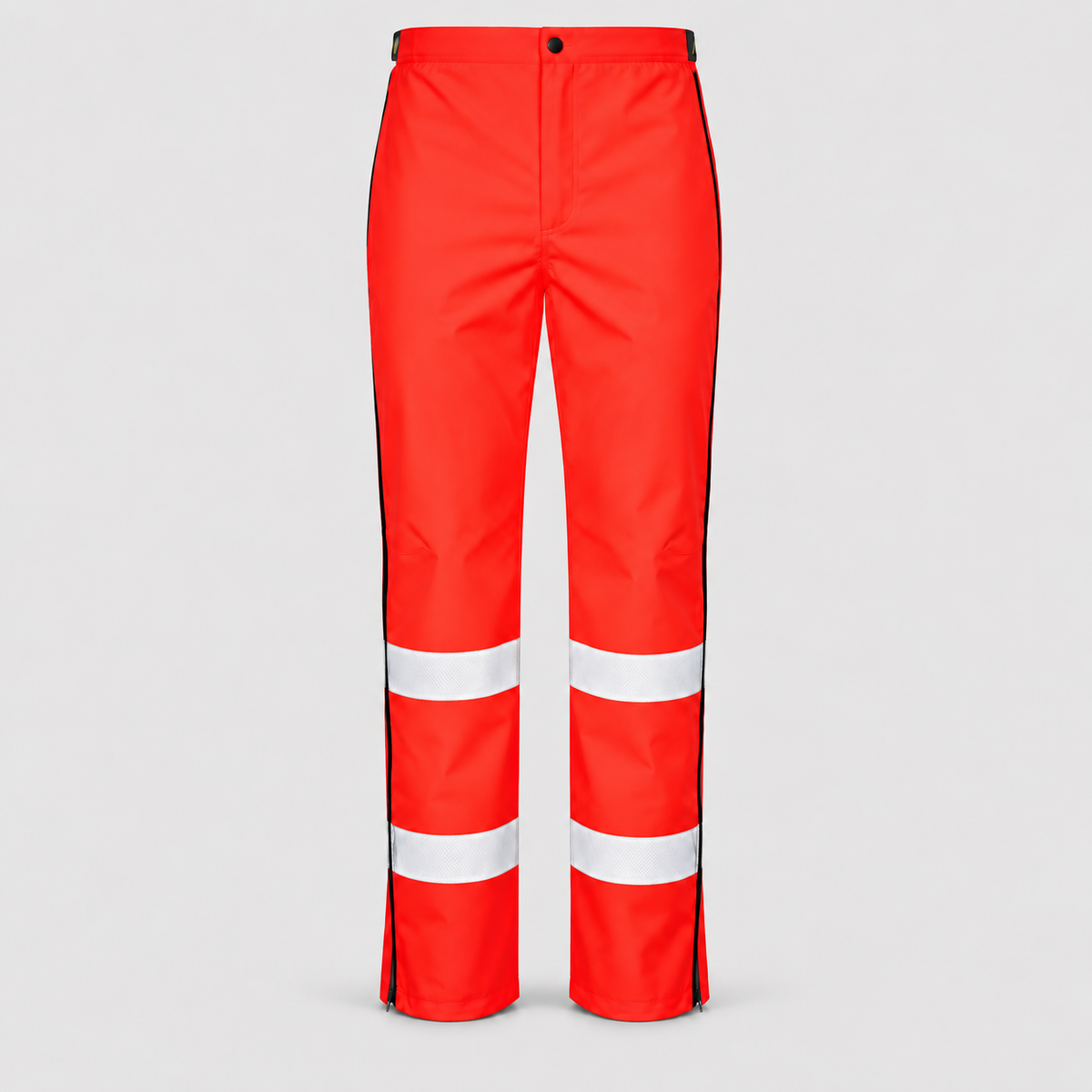 Pantapioggia/Sovrapantalone PC - impermeabile Rosso Fluo