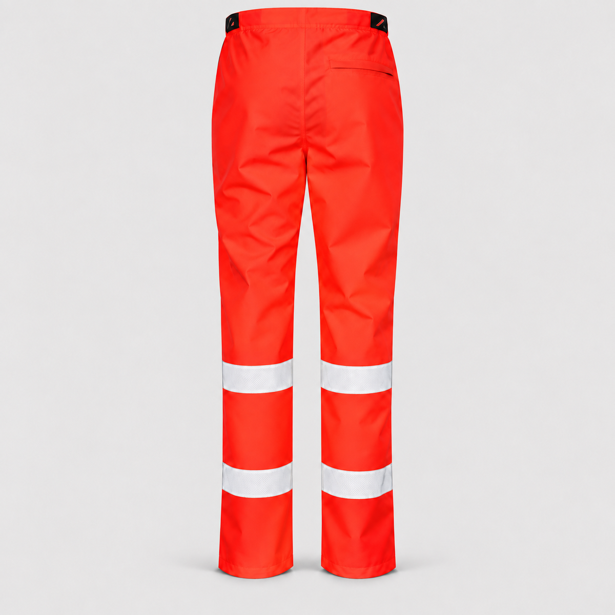Pantapioggia/Sovrapantalone PC - impermeabile Rosso Fluo