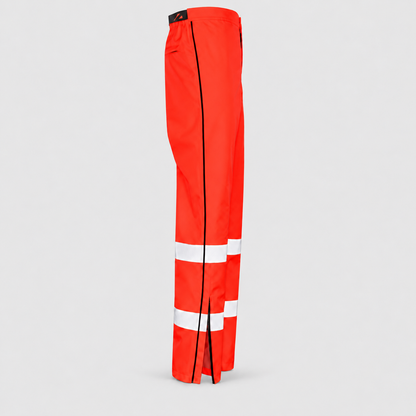 Pantapioggia/Sovrapantalone PC - impermeabile Rosso Fluo