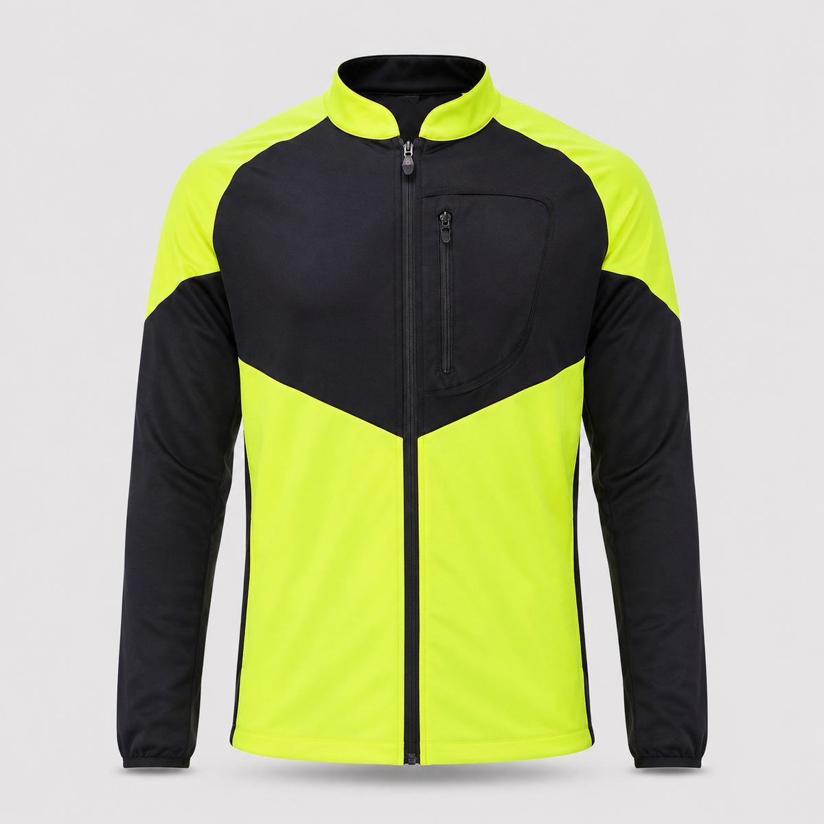 Pile/Maglia termica HeliRescue Nero/Giallo Fluo