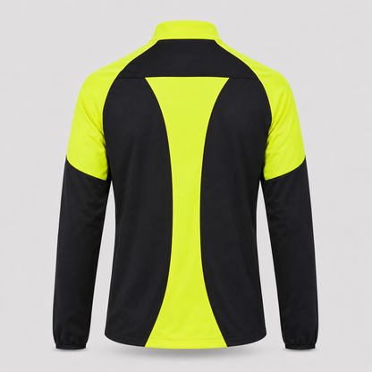 Pile/Maglia termica HeliRescue Nero/Giallo Fluo