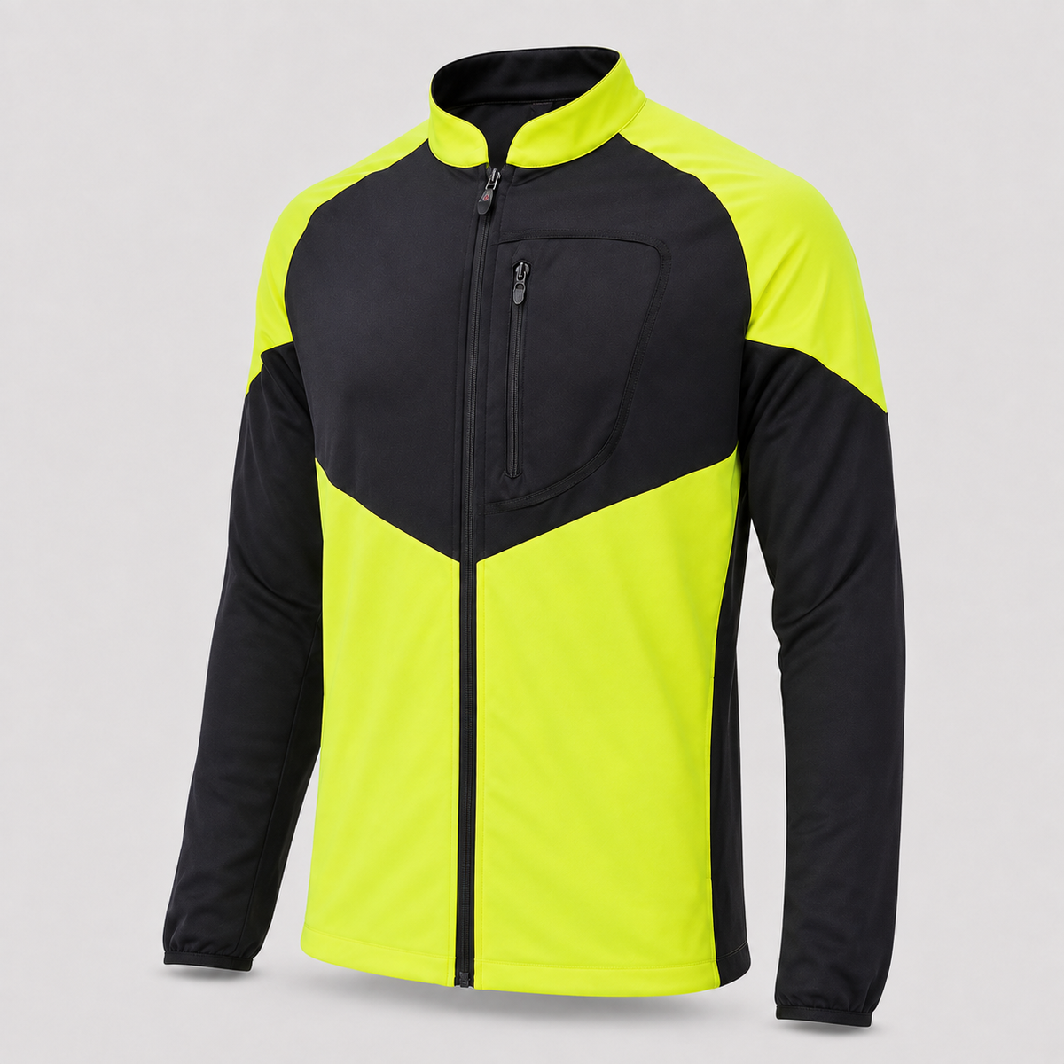 Pile/Maglia termica HeliRescue Nero/Giallo Fluo