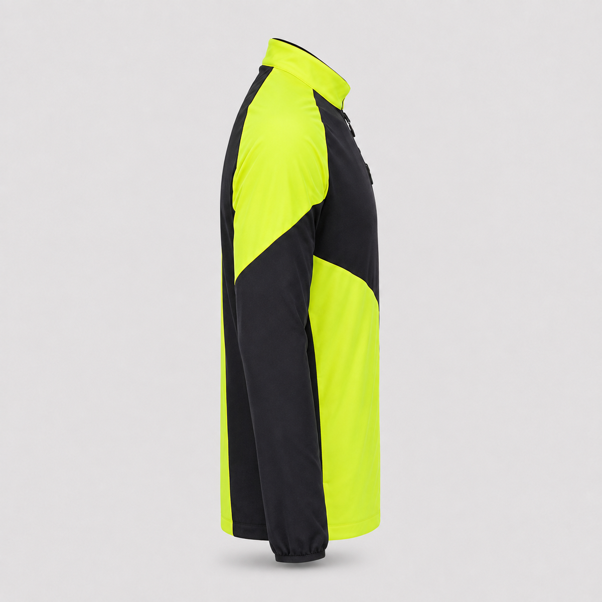 Pile/Maglia termica HeliRescue Nero/Giallo Fluo
