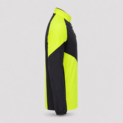 Pile/Maglia termica HeliRescue Nero/Giallo Fluo