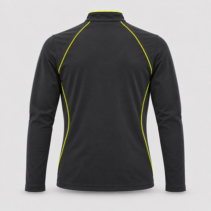 Maglia Termica WIND BLIZZARD poliammide/elastan Nero/Giallo Fluo