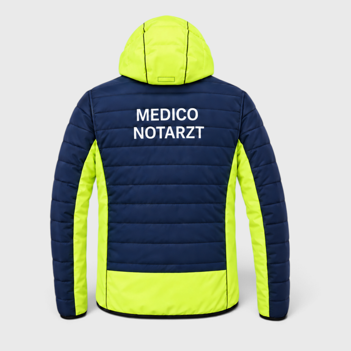 Piumino Tecnico VIPER Blu Navy/Giallo Fluo
