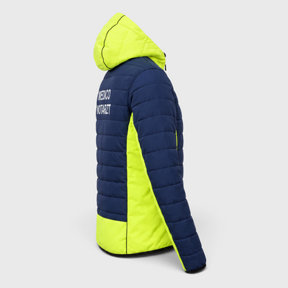 Piumino Tecnico VIPER Blu Navy/Giallo Fluo