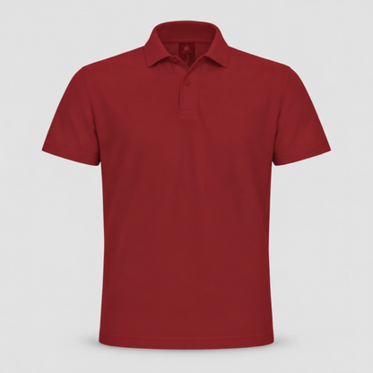 Polo BCID001 B&C Action Wear M/Corta 100%cot 180 gr/m2 Rosso Ban