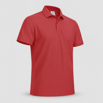 Polo BCID001 B&C Action Wear M/Corta 100%cot 180 gr/m2 Rosso Ban