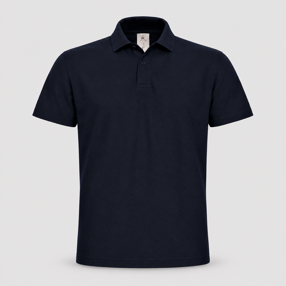 Polo BCID001 B&C Action Wear M/Corta 100%cot 180 gr/m2 Blu Navy