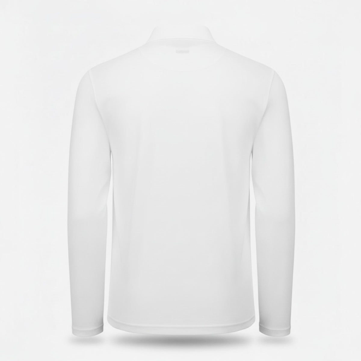 Polo BCPUI12 B&C Action Wear M/lunga 100%cot 180 gr/m2 Bianco