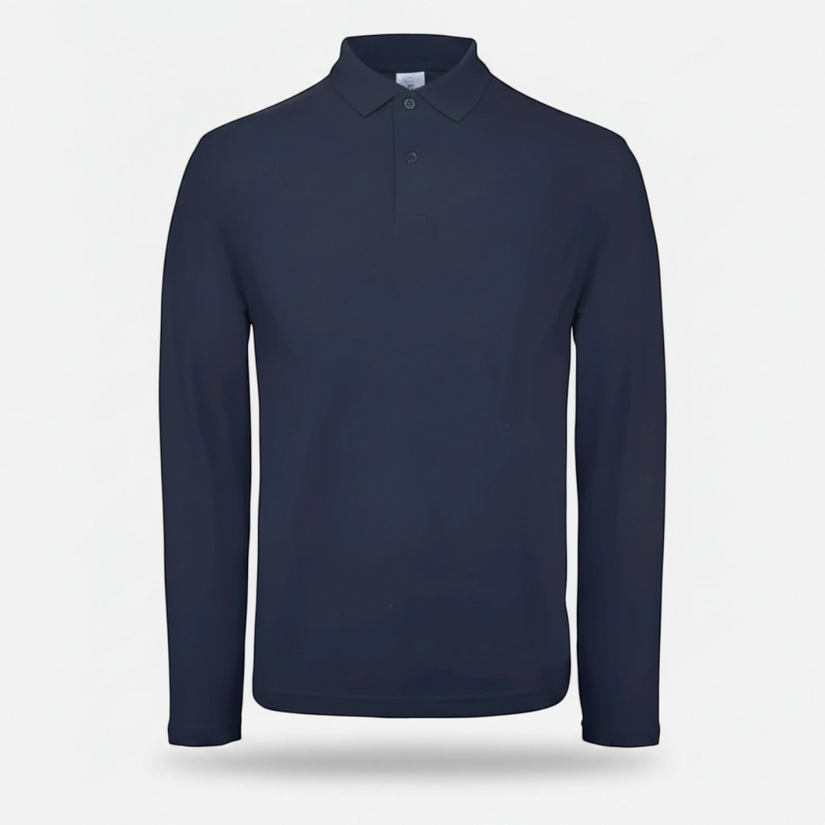 Polo BCPUI12 B&C Action Wear M/lunga 100%cot 180 gr/m2 Blu Navy