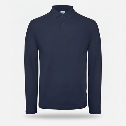 Polo BCPUI12 B&C Action Wear M/lunga 100%cot 180 gr/m2 Blu Navy