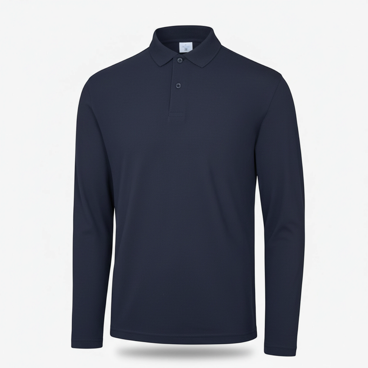 Polo BCPUI12 B&C Action Wear M/lunga 100%cot 180 gr/m2 Blu Navy