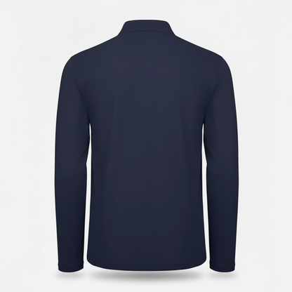 Polo BCPUI12 B&C Action Wear M/lunga 100%cot 180 gr/m2 Blu Navy