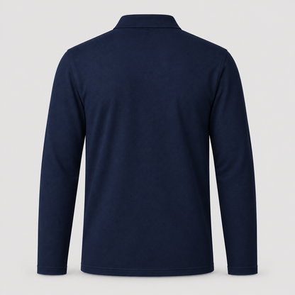 Polo ignifuga art. POLO RANGER-01 m/lunga Blu Navy 3XS