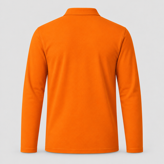 Polo ignifuga art. POLO RANGER-01 m/lunga Arancio 5XL