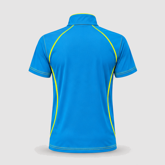 Polo Tecnica SPEED in Cotone Ciano
