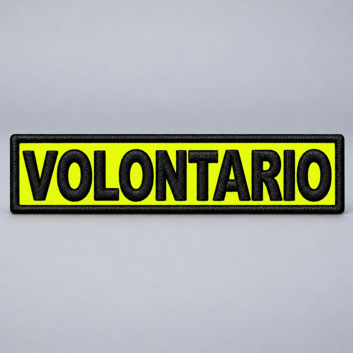 Patch ricamata DORSO 25x5 cm - VOLONTARIO