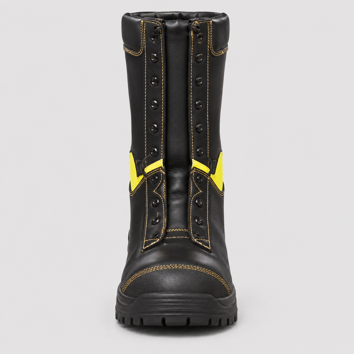 Stivaletto AIB MONTEBOVE  H11ZIP/PA/SK Nero/Giallo Fluo