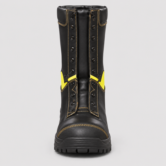 Stivaletto AIB MONTEBOVE  H11ZIP/PA/SK Nero/Giallo Fluo