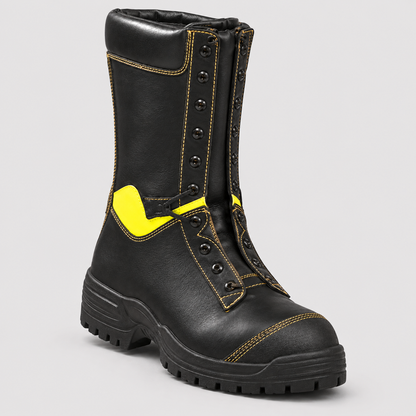 Stivaletto AIB MONTEBOVE  H11ZIP/PA/SK Nero/Giallo Fluo