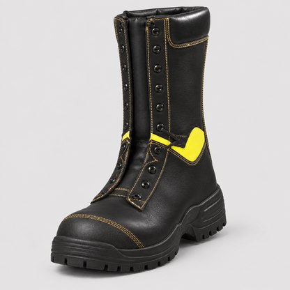 Stivaletto AIB MONTEBOVE  H11ZIP/PA/SK Nero/Giallo Fluo