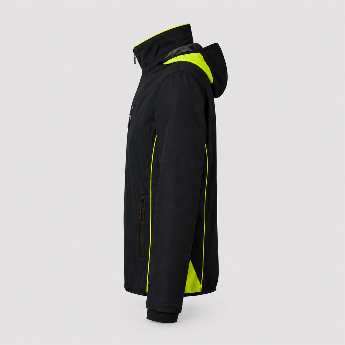 Giubbino Softshell JUPITER Blu Navy/Giallo Fluo
