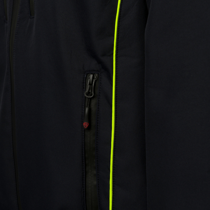 Giubbino Softshell JUPITER Blu Navy/Giallo Fluo