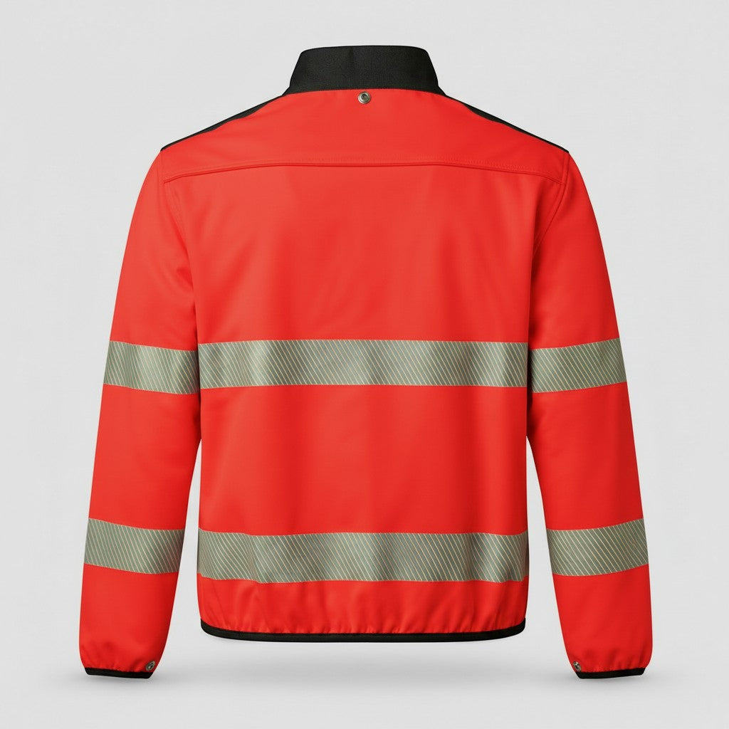 Giubbino Termico GIUSOFT POWER 3S Rosso Fluo