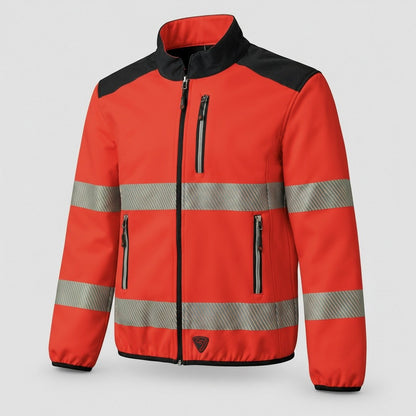 Giubbino Termico GIUSOFT POWER 3S Rosso Fluo