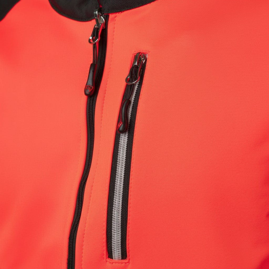 Giubbino Termico GIUSOFT POWER 3S Rosso Fluo