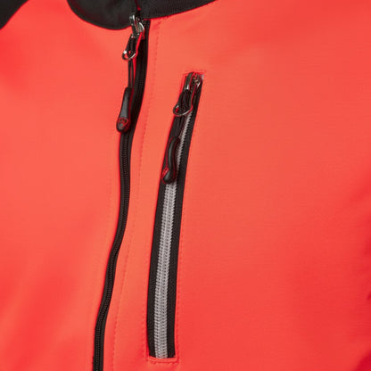 Giubbino Termico GIUSOFT POWER 3S Rosso Fluo