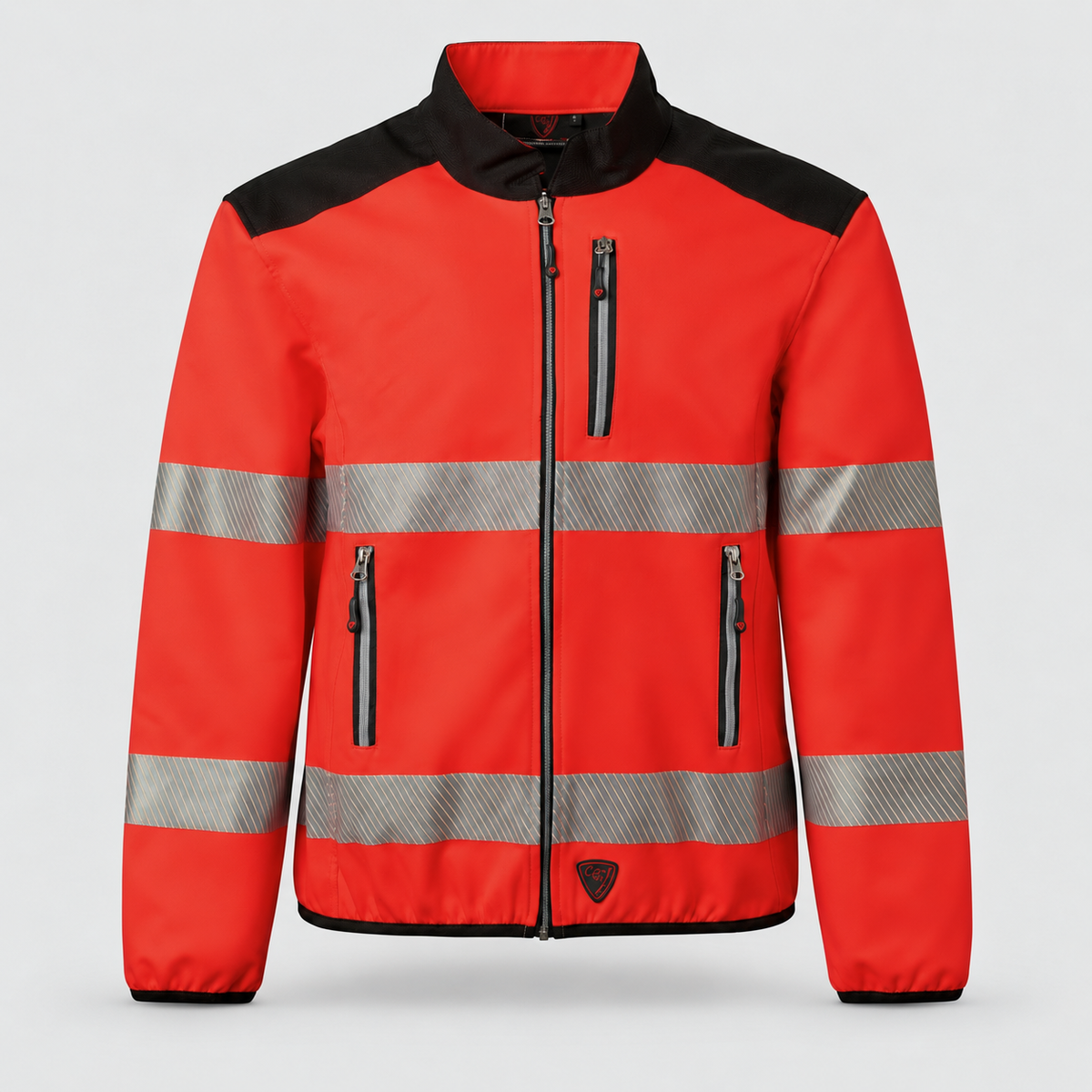 Giubbino Termico GIUSOFT POWER 3S Rosso Fluo