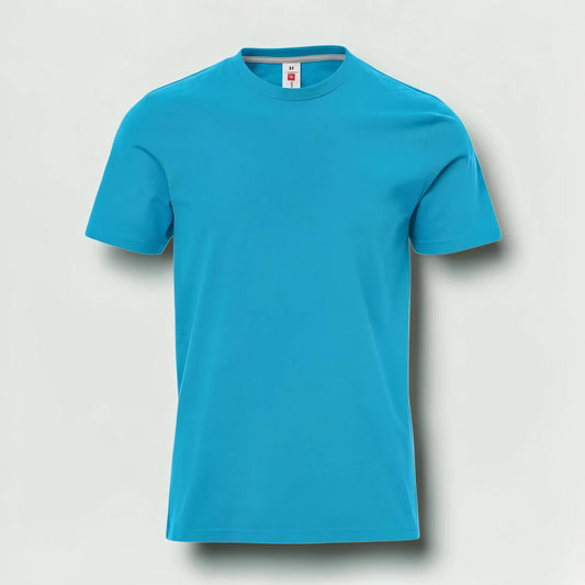 t-Shirt SUNRISE PayPer 100%Cot Blu Atollo